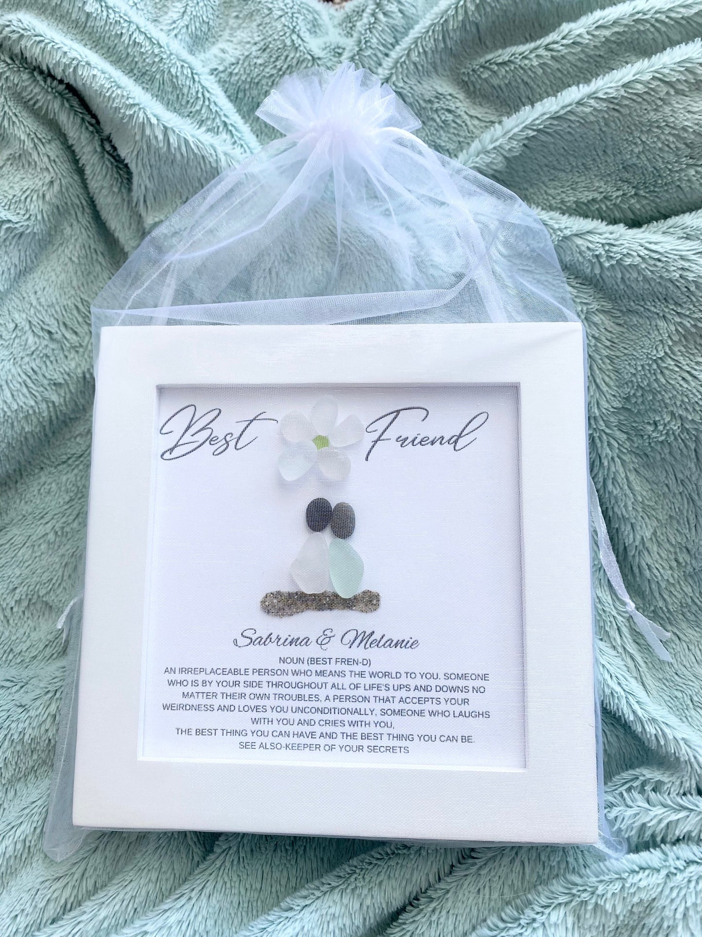 Best Friend Birthday Gift Personalized Best Friend Gift Soul Sister Gifts Best Friends Gifts Christmas Gift for Best Friend Custom Sea Glass