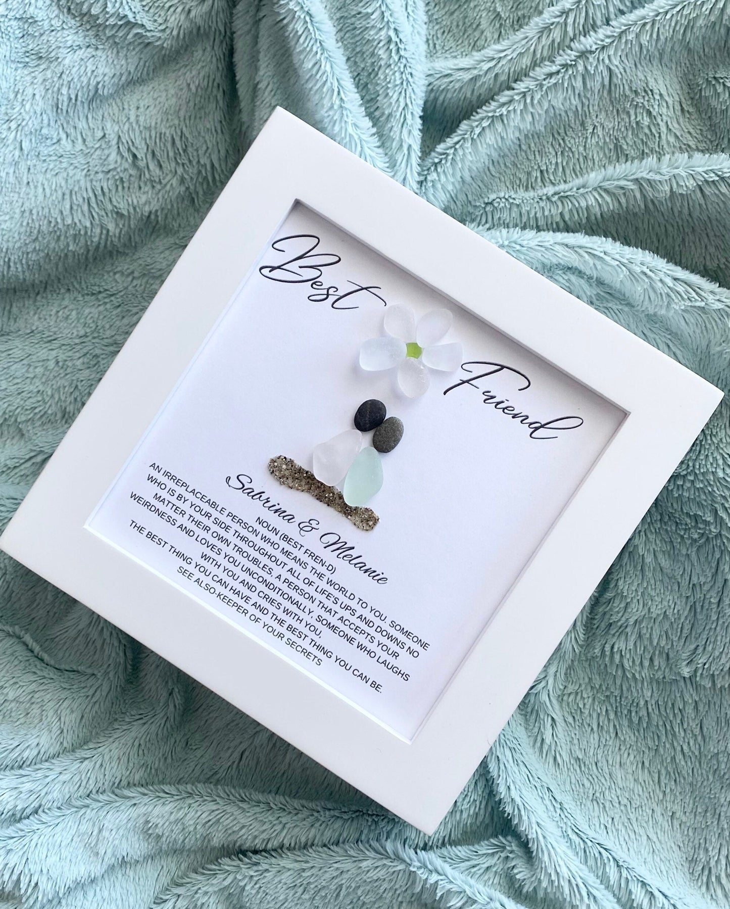 Best Friend Birthday Gift Personalized Best Friend Gift Soul Sister Gifts Best Friends Gifts Christmas Gift for Best Friend Custom Sea Glass