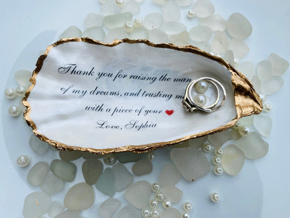 Mother Of the Bride Gift from Daughter/Wedding Gift/Mothers Day Gift/Mother of the Groom Gift/Wedding Oyster/Oyster Shell/Gift for Mom/Wedding Decor/ Wedding Decor