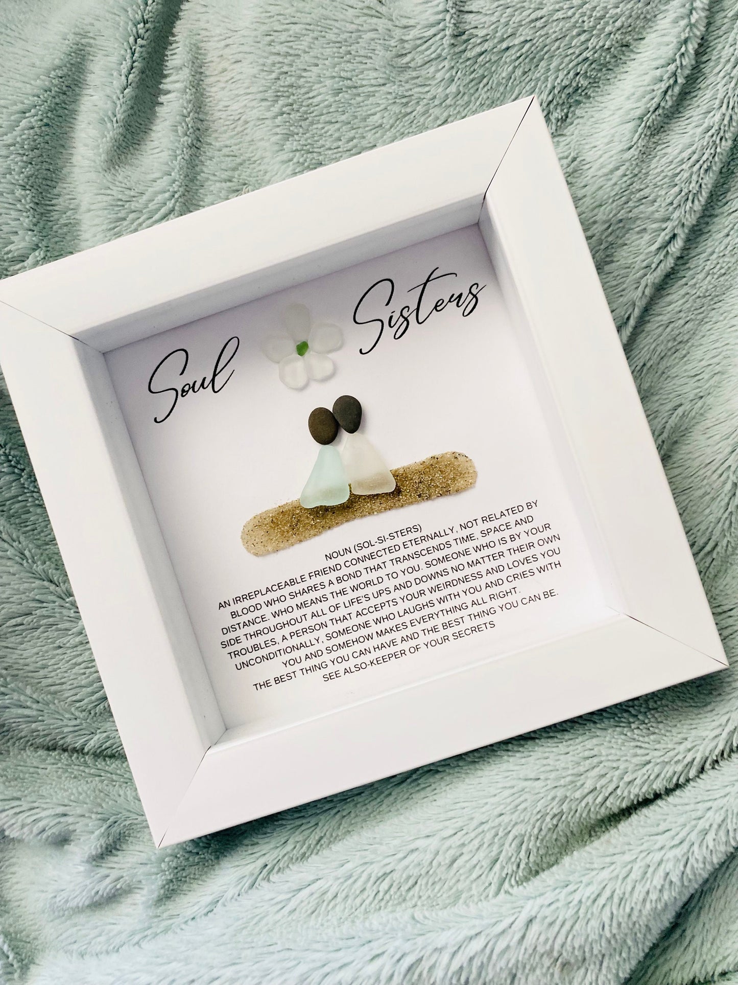 Soul Sisters Gift Personalized Soul Sister Best Friends Birthday Gifts for Her Best Friend Gift Sea Glass Unique Friendship Gifts Sisters