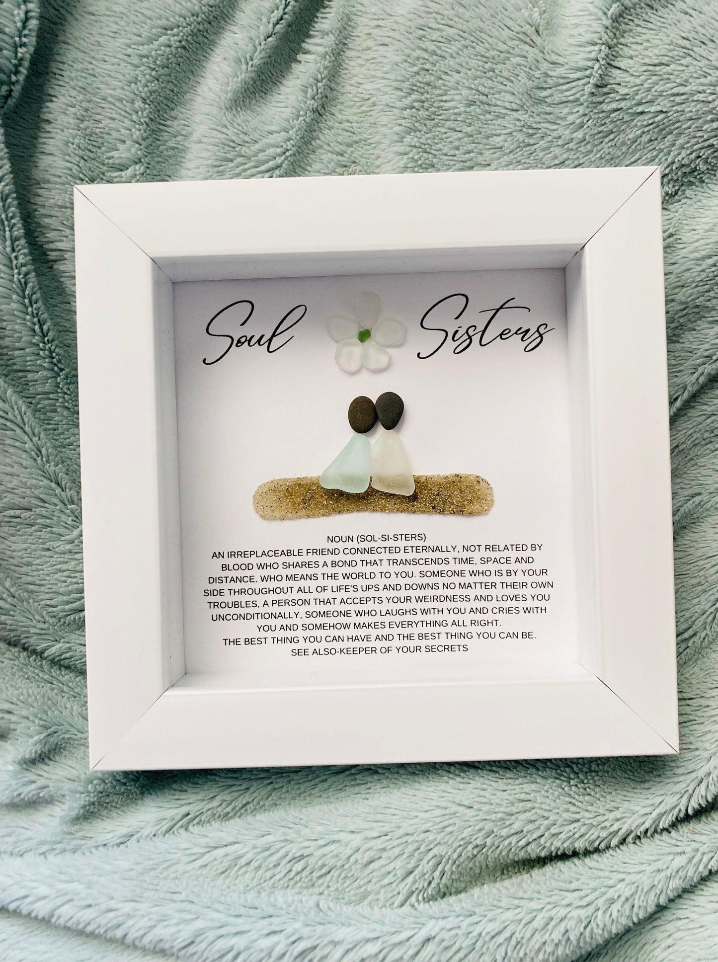 Soul Sisters Gift Personalized Soul Sister Best Friends Birthday Gifts for Her Best Friend Gift Sea Glass Unique Friendship Gifts Sisters