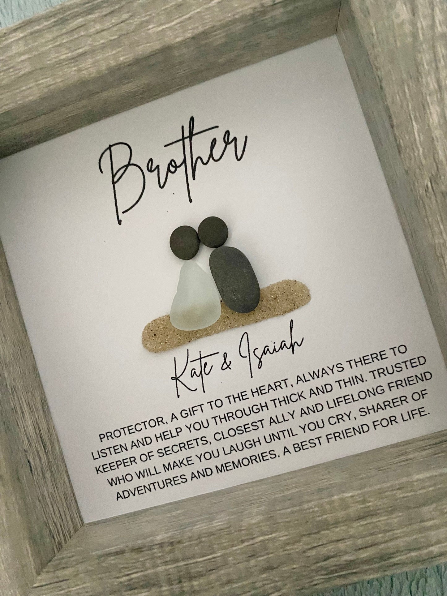 Brother Gift from Sister Brother Christmas Gift Brother Gifts Brother Birthday Gifts Personalized Gift Brother Father's Day Gift for Brother