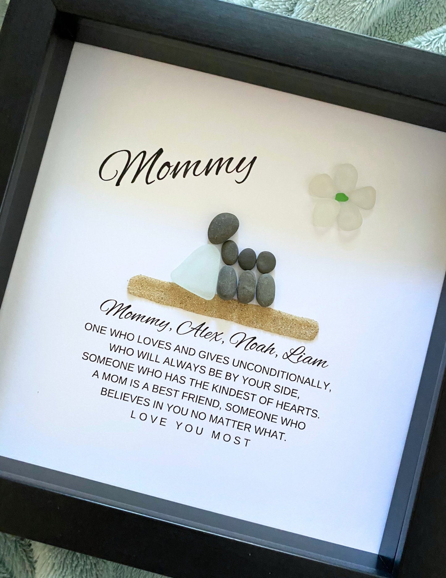 Mom Gift from Boys Personalized Boy Mom Gift Mother's Day Gift from Kids Birthday Gift for Mom Gifts Mother & Son Handmade Mom Gift Mommy