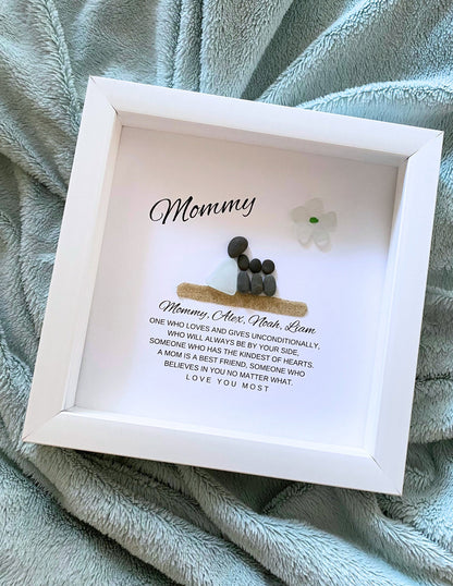 Mom Gift from Boys Personalized Boy Mom Gift Mother's Day Gift from Kids Birthday Gift for Mom Gifts Mother & Son Handmade Mom Gift Mommy