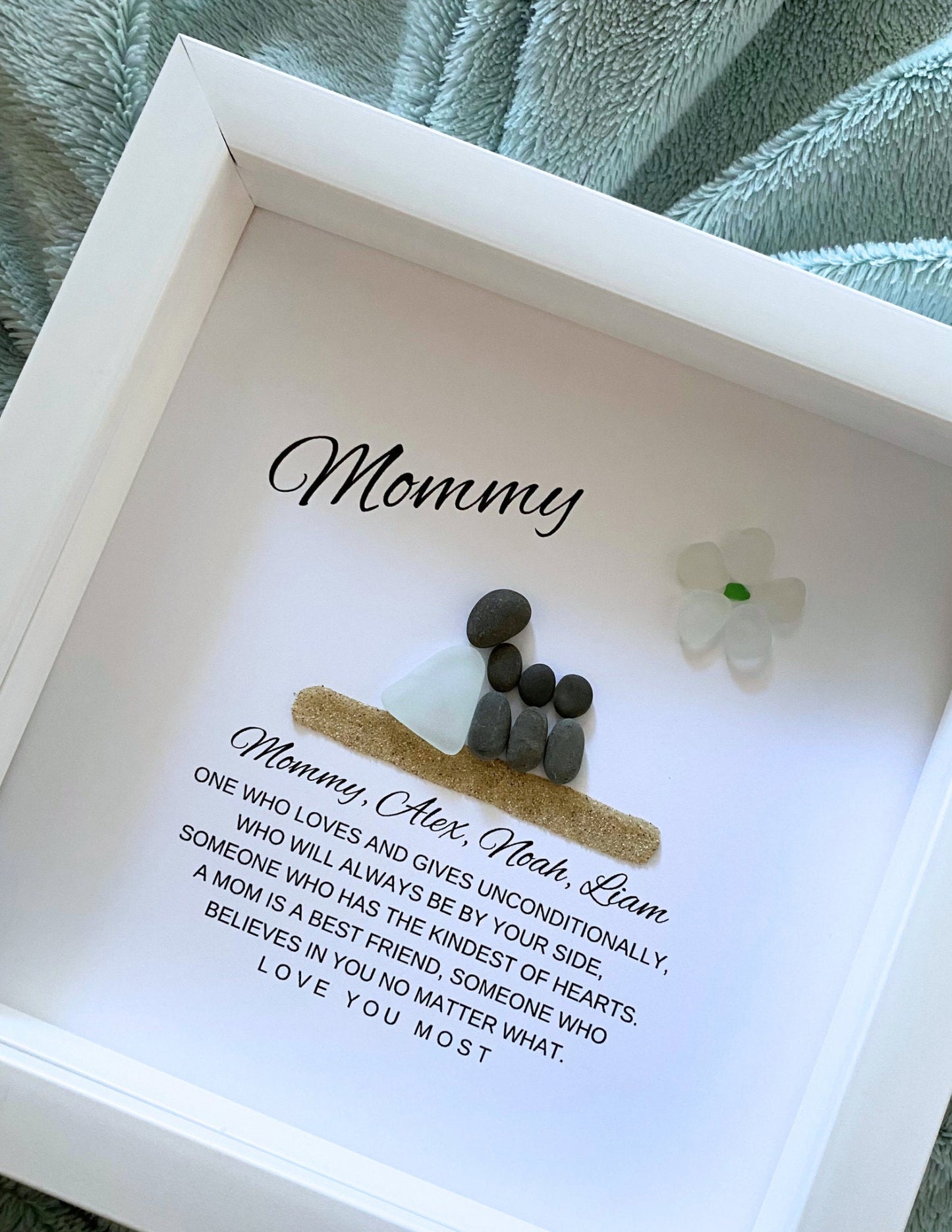 Mom Gift from Boys Personalized Boy Mom Gift Mother's Day Gift from Kids Birthday Gift for Mom Gifts Mother & Son Handmade Mom Gift Mommy