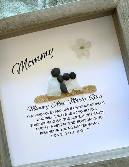 Mom Gift from Boys Personalized Boy Mom Gift Mother's Day Gift from Kids Birthday Gift for Mom Gifts Mother & Son Handmade Mom Gift Mommy