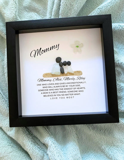 Mom Gift from Boys Personalized Boy Mom Gift Mother's Day Gift from Kids Birthday Gift for Mom Gifts Mother & Son Handmade Mom Gift Mommy