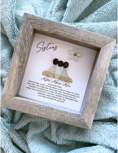 Set of 2 Sisters Gift from Sister Christmas Gift Sister Gift Sister Gifts Sister Birthday Gifts Personalized Gift Sister Mother's Day Gift for Sister