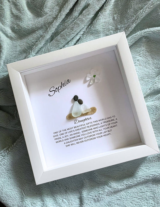 Daughter Meaning Pebble Art Daughter Gift Mother Daughter Birthday Gift for Adult Daughter Personalized Gift from Mom Daughter Christmas